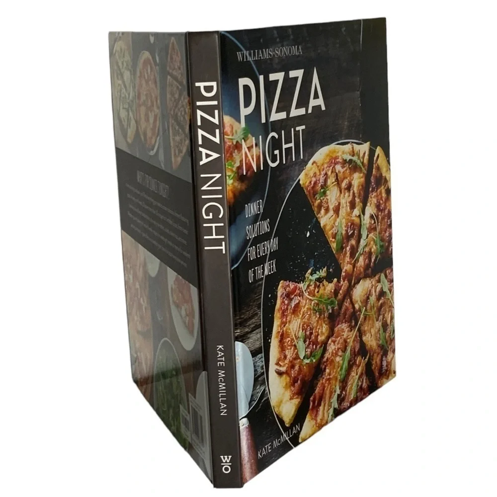 Willams Sonoma Pizza Night Cookbook Hardcover Classics to Low Carb Gluten Free